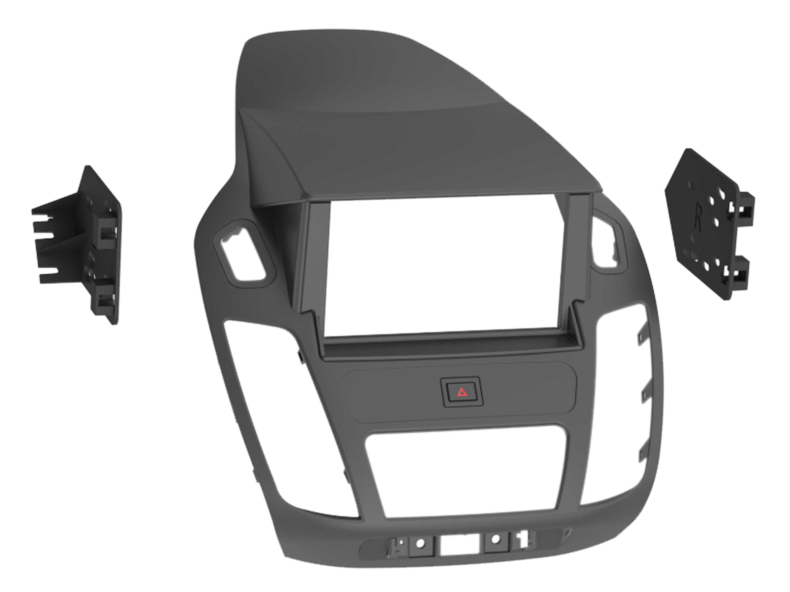 Ford Transit Connect and Tourneo Connect Double Din Stereo Fitting Installation Kit 381114-48-1