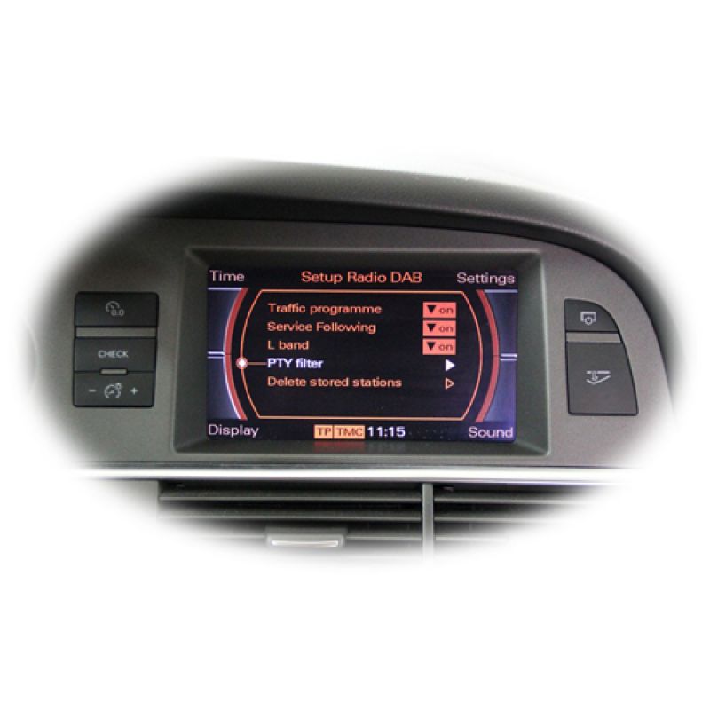 Audi A4, A5, A6, A8, Q7 All with MMI 2Gl OEM Digital Car Radio DAB Adaptor FISTUNE 39702-1