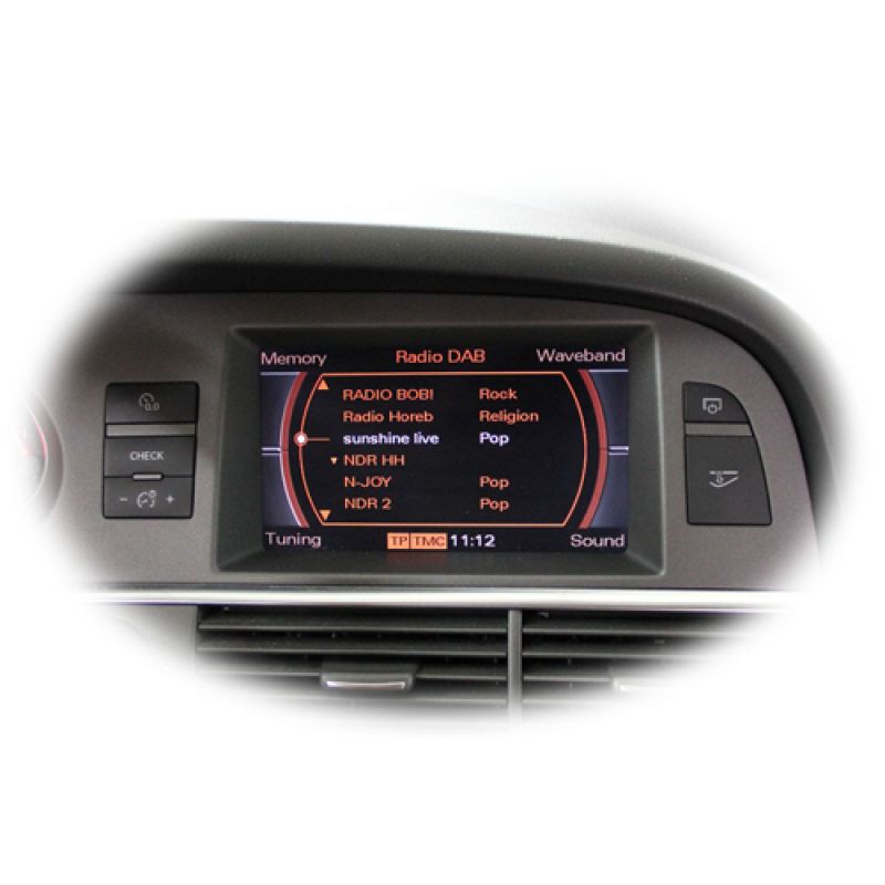 Audi A4, A5, A6, A8, Q7 All with MMI 2Gl OEM Digital Car Radio DAB Adaptor FISTUNE 39702-1