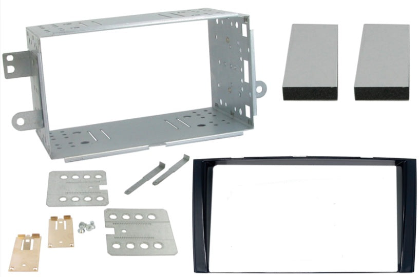 Daihatsu Terios (2006-2010) Double DIN fascia adapter and radio cage kit (GLOSS BLACK) 50-865
