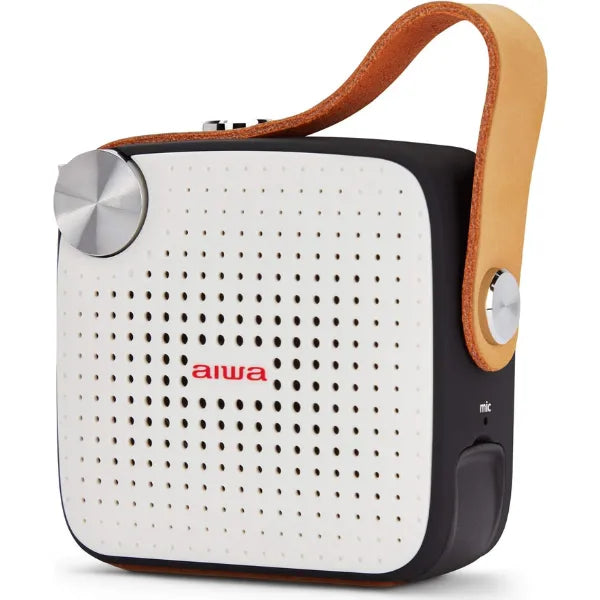 AIWA BS-100BK Portable Bluetooth Waterproof Speaker