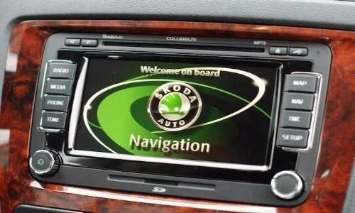 Skoda Fabia Octavia Rapid Roomster Superb Yeti Trinax-  Columbus 2019 Navigation Map Update Package - 3T0051859AT