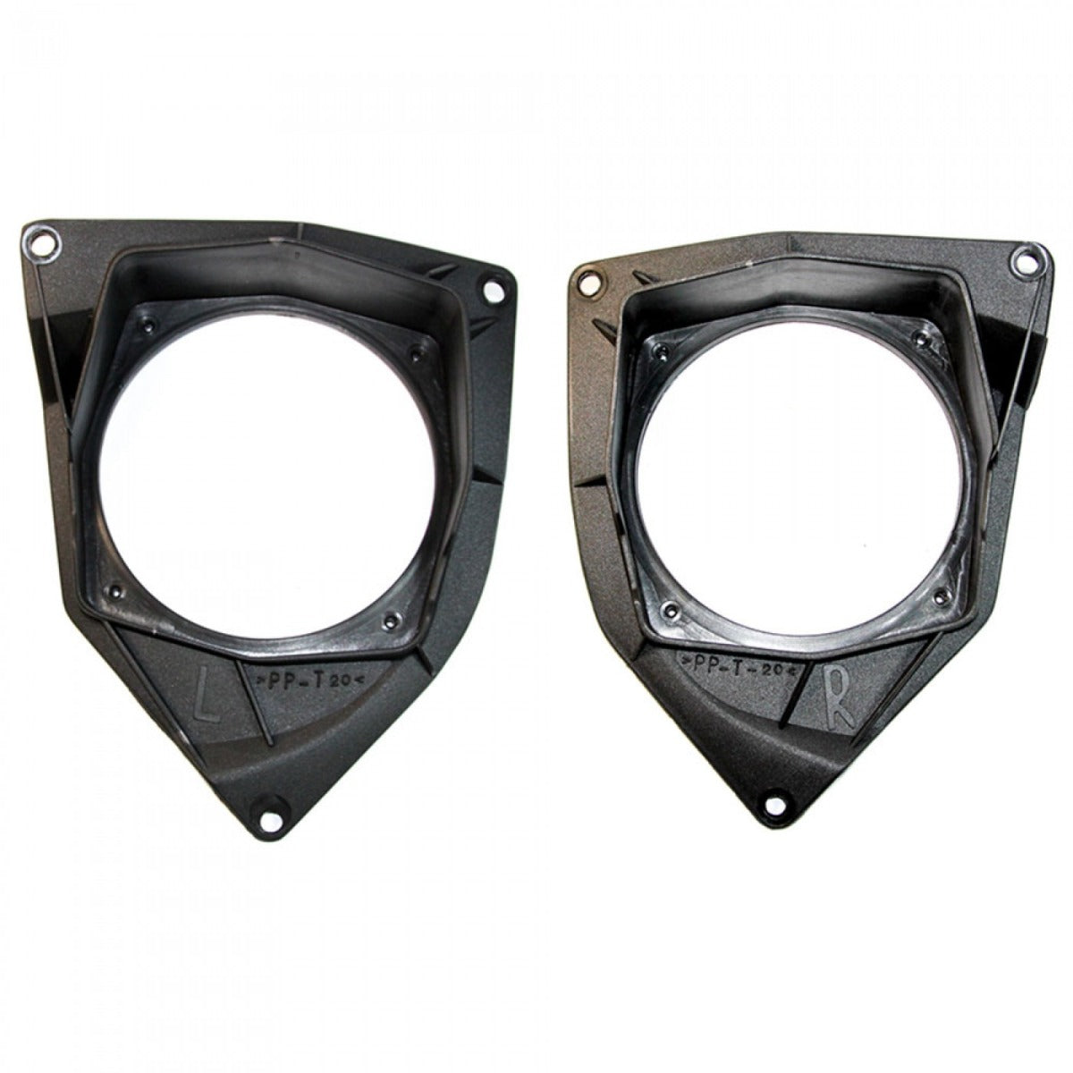 Citroen C3, DS3 130mm Rear Parcel Shelf Speaker Adapter Panels 40-0305-130
