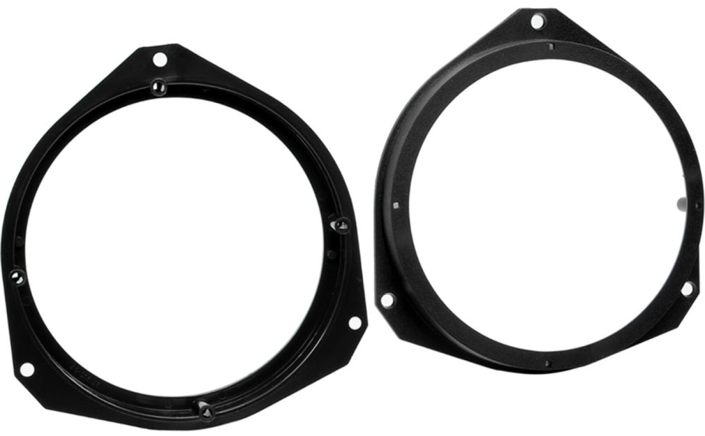 Alfa Romeo, Citroen, Chrysler, Fiat, Ford, IVECO, Lancia, Peugeot and Vauxhal 165mm (6.5 Inch) speaker adaptors  40-0723-165
