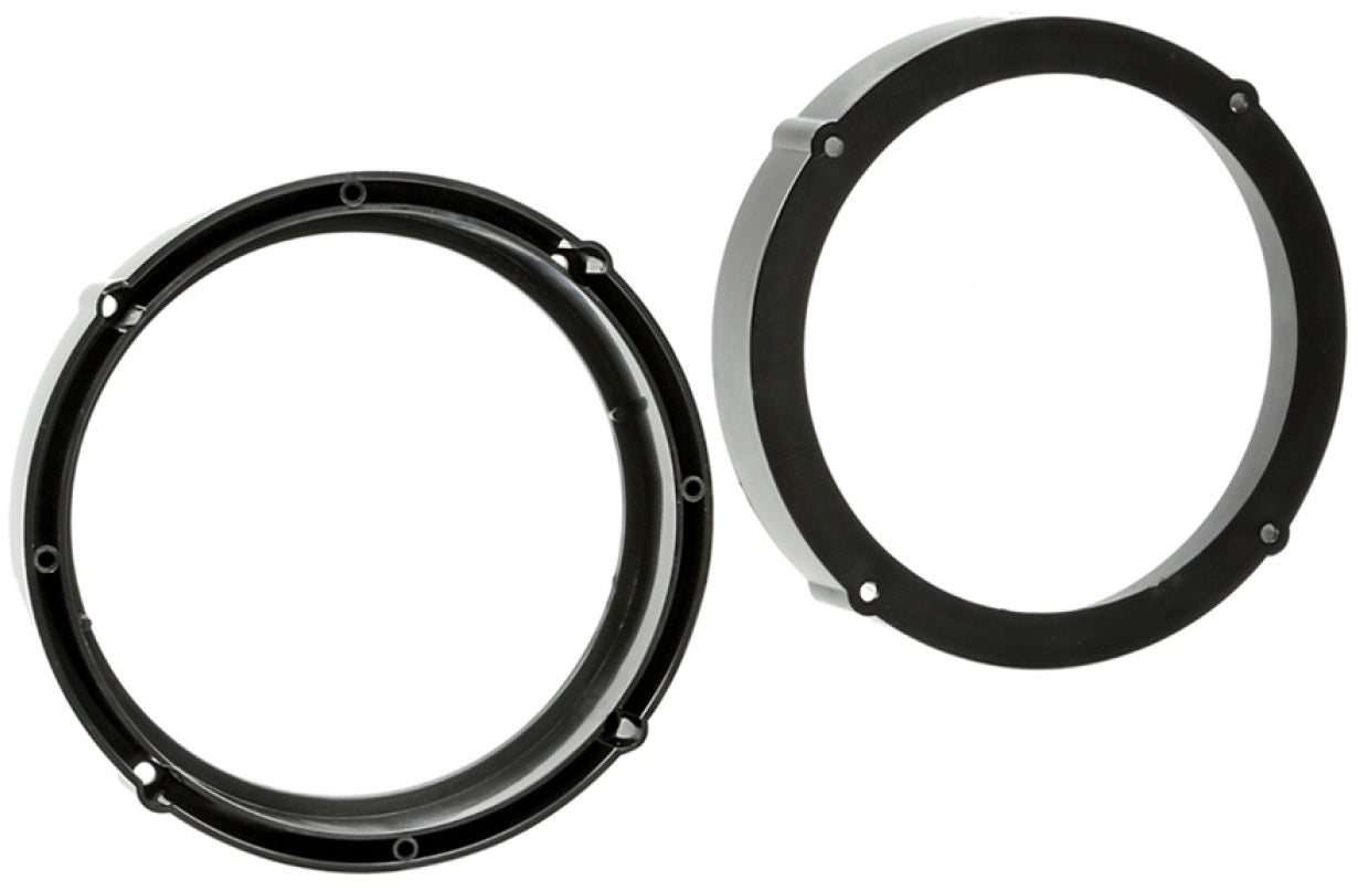 Seat, Skoda, Volkswagen 165mm front & rear door speaker adapter rings/panels 40-0843-165