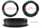 VW Beetle, Bora, Golf, Passat, Polo, Scirocco 165mm Speaker Adaptors 40-0863-165