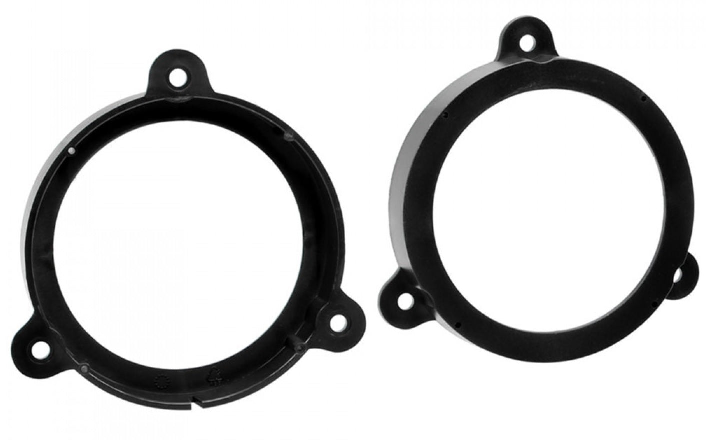 Dacia Logan, Sandero 130mm front and rear door speaker adapter panels 40-0983-130