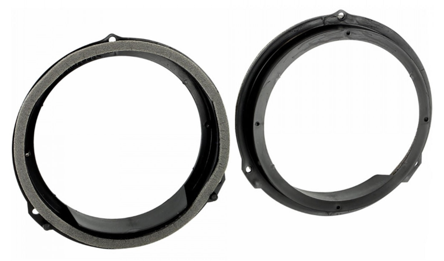 Jaguar E/F/I-Pace, X-Type, XE,XF,XJ,XK 165mm front and rear door speaker adapter panels 40-1143-165