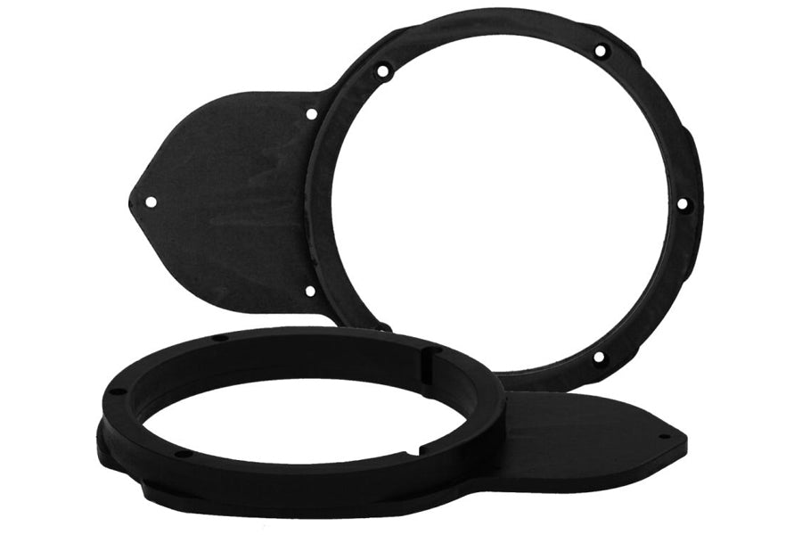 Volkswagen Passat B6/B7/CC 200mm front door speaker adapter rings (MDF) 40-1173W-200