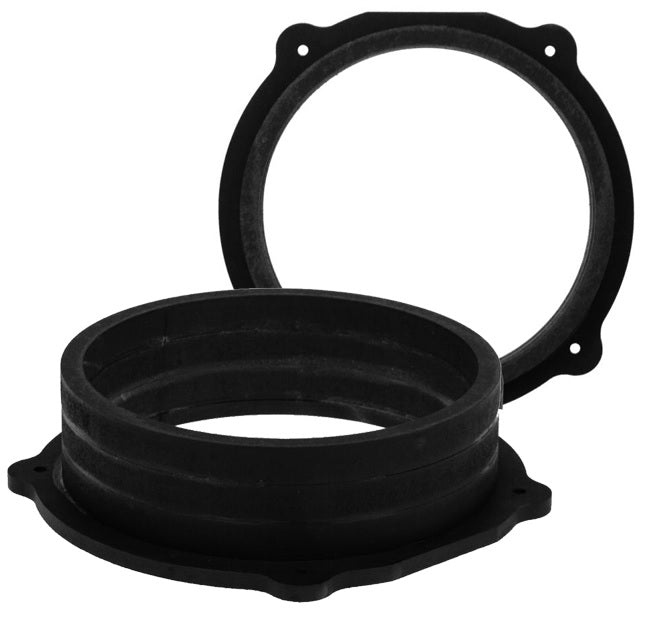 Audi Q7 and TT 200mm (8 inch) speaker panel adapter rings (MDF) 40-1293W-200