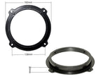Kia Optima, Sportage, Soul 165mm front door speaker adapter spacer rings 40-1393-165