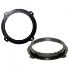 Kia Optima, Sportage, Soul 165mm front door speaker adapter spacer rings 40-1393-165
