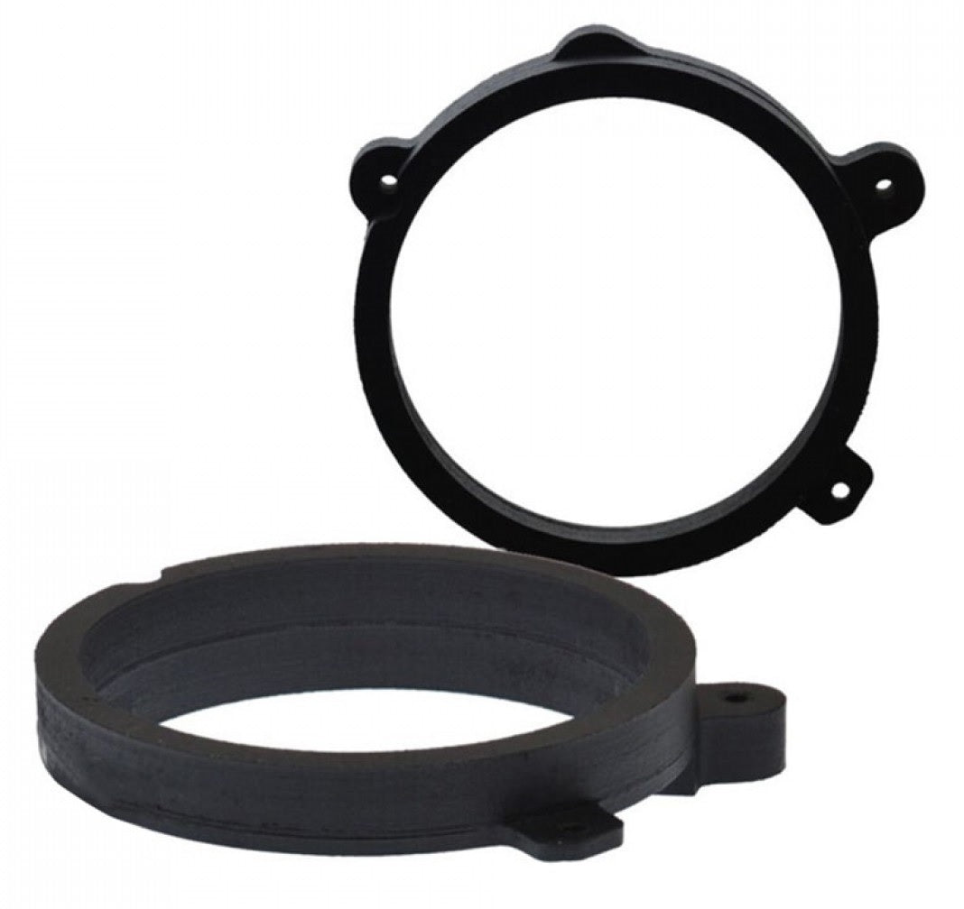 Saab 9-3 2002-2013 165mm speaker panel adapter rings (MDF) 40-1473W-165