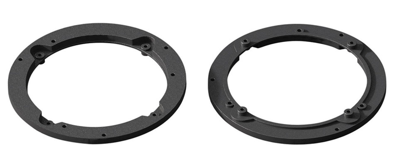 Citroen, Fiat, Ford, Honda, Mazda, Peugeot, Suzuki 130mm/ 5" front door speaker adapter panels/ rings 40-1713-130