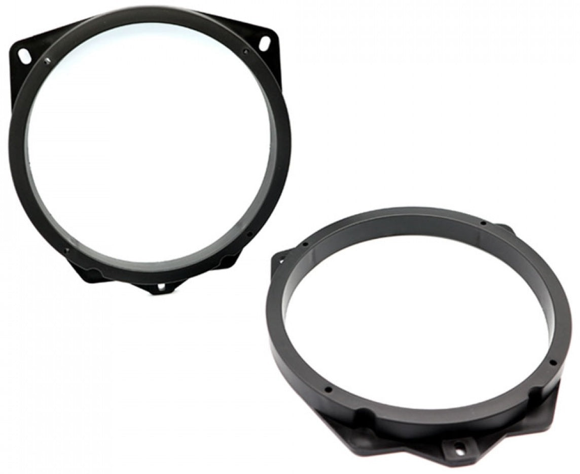 Rover 200, 25, Streetwise, MG ZR 165mm front door speaker adapter rings panels 40-1733-165