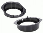 Tesla Model S (front and rear), Model X (front) 130mm front door speaker adapter rings/panels 40-1803-130