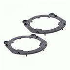 Tesla Model X 2015 onward Rear Door 165mm speaker adapter rings/panels 40-1814-165