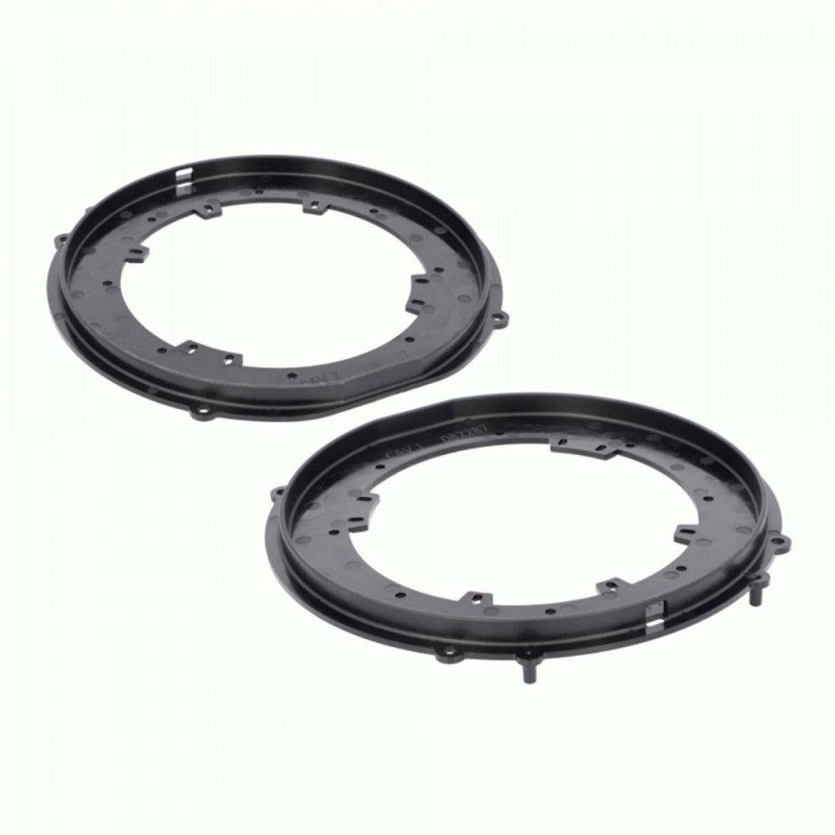 Tesla Model S and X, OEM Premium Sound 165mm front door speaker adapter rings/panels 40-1823-165