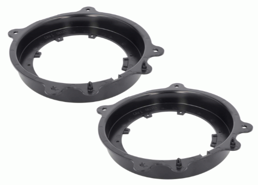 Tesla Model 3 and Model Y 165mm front door speaker adapter rings/panels 40-1833-165