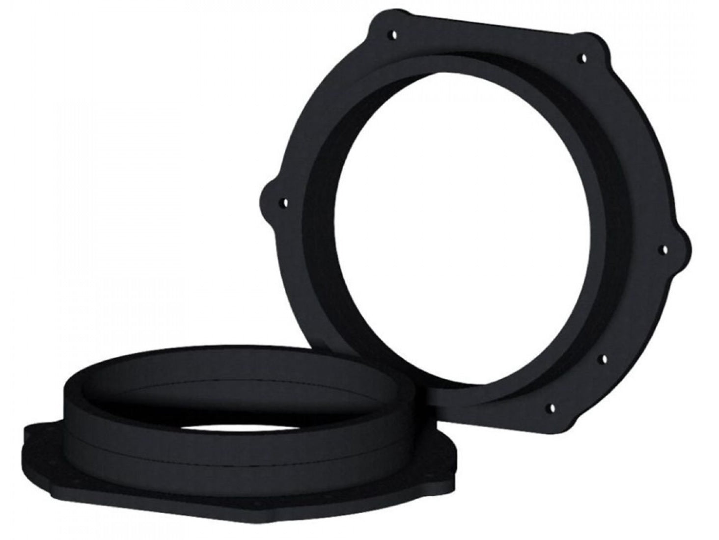 Audi Q7 (4M) 2016 onwards (8 inch) speaker panel adapter rings (MDF) 40-1913W-200