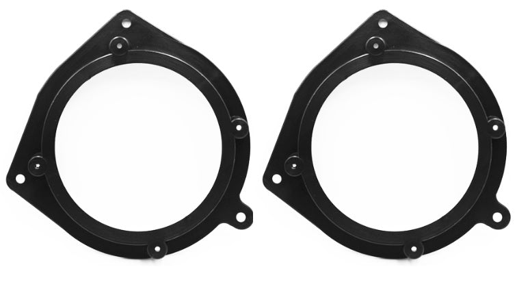 Toyota Avensis, Estima, Previa, Yaris Verso 130mm front door speaker adapter rings/panels 40-2034-130