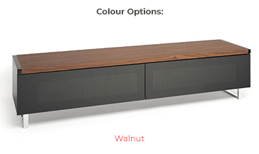 Techlink Panorama 160 DUAL Sided Top (Walnut or Black) all  in One Stand