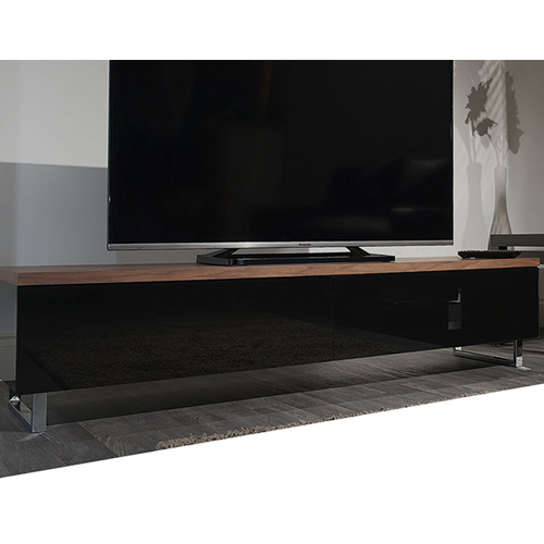 Techlink Panorama 160 DUAL Sided Top (Walnut or Black) all  in One Stand