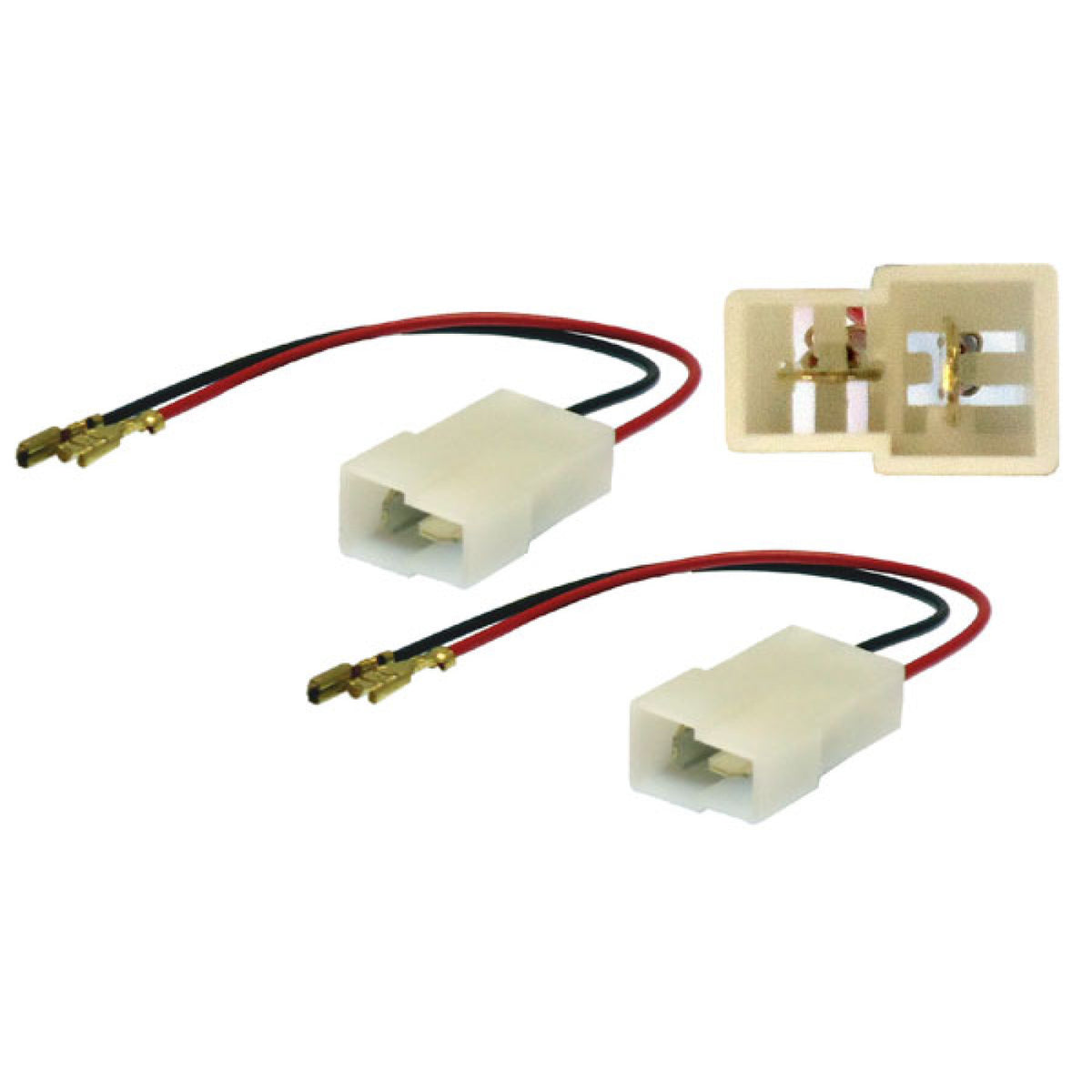 Ford, Mazda, Mini, Suzuki, Vauxhall (Early Models) car audio speaker adapter cable leads (Pair) 41-003