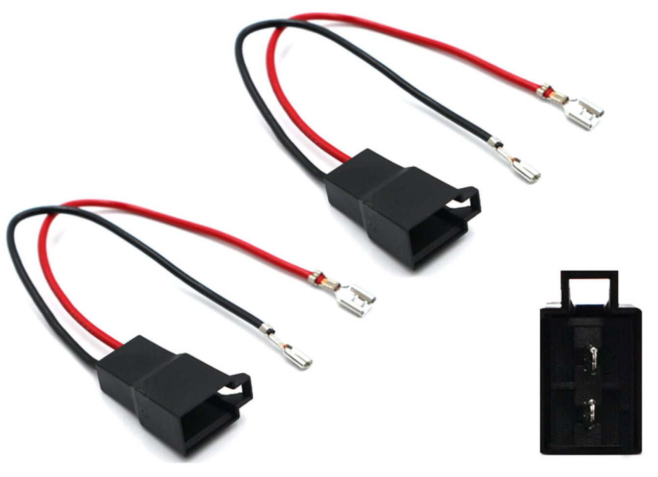Audi, Porsche, Seat, Vauxhall and Volkswagen1990s onwards car audio speaker adapter cables (Pair) 41-005
