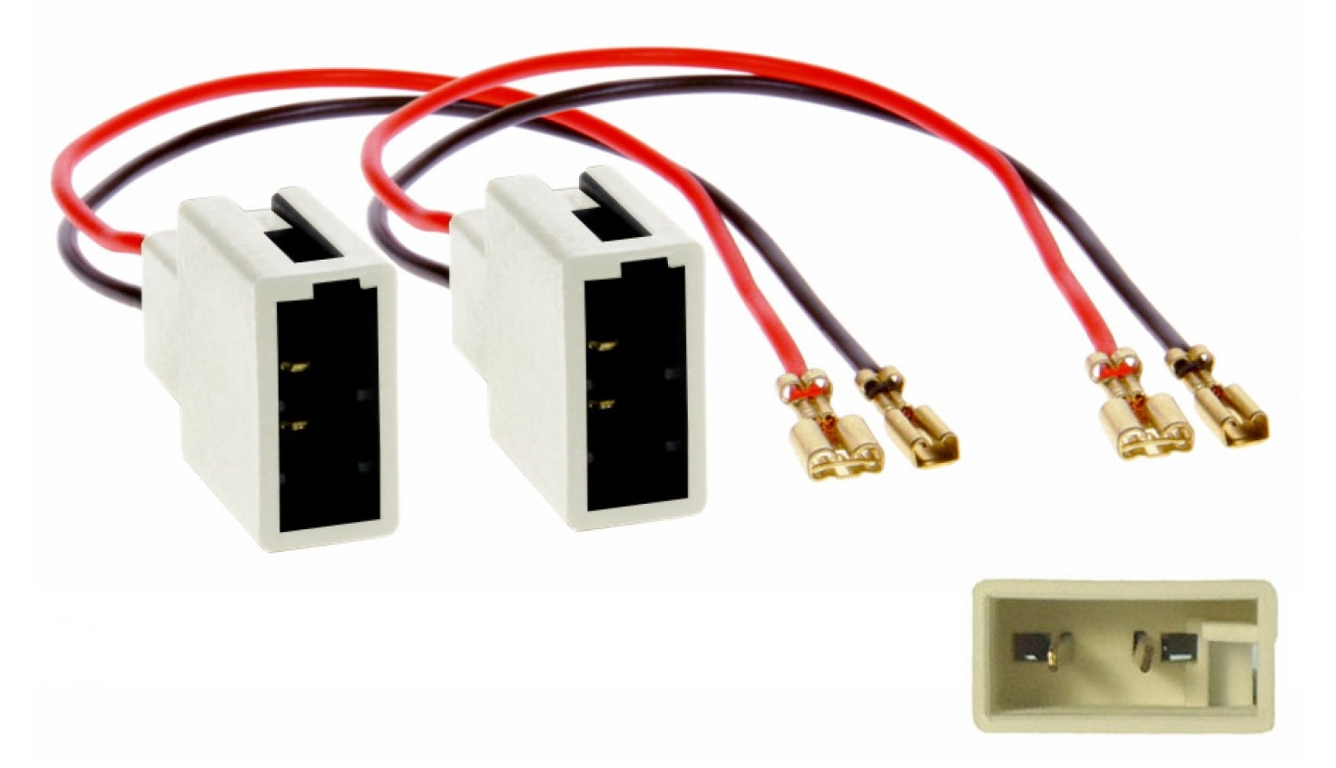 Citroen C1, Peugeot 107/108 aftermarket speaker adapter cables (PAIR) 41-016