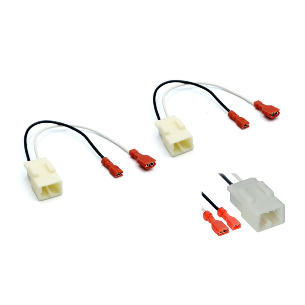 Chrysler, Dodge, Jeep, Lancia, Ram, VW 1990 onwards Speaker Adapter Leads Cables (Pair) 41-021