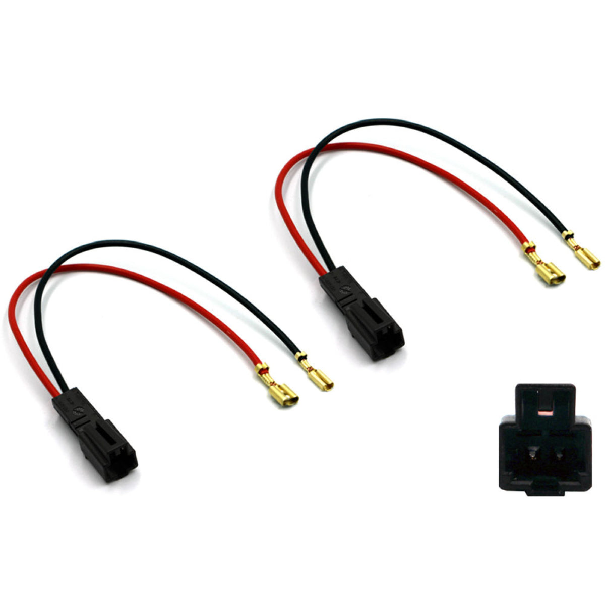 Tesla Model S, X, 3 and Y Mid-Range Speaker and Audi Tweeter Adapter Leads Cables (Pair) 41-037