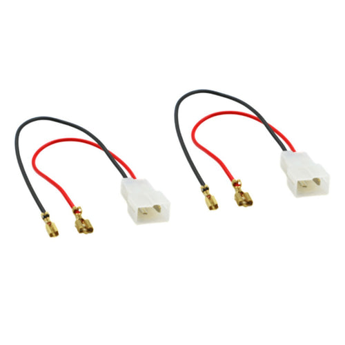 Abarth, Fiat, Vauxhall Car Audio Speaker Adapter Tweeter Cable Leads (Pair) 41-045