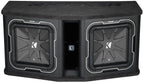 Kicker 41DL7122 Ported Enclosure with Twin  2-ohm 12" Q-Class subwoofers