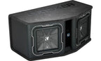 Kicker 41DL7122 Ported Enclosure with Twin  2-ohm 12" Q-Class subwoofers
