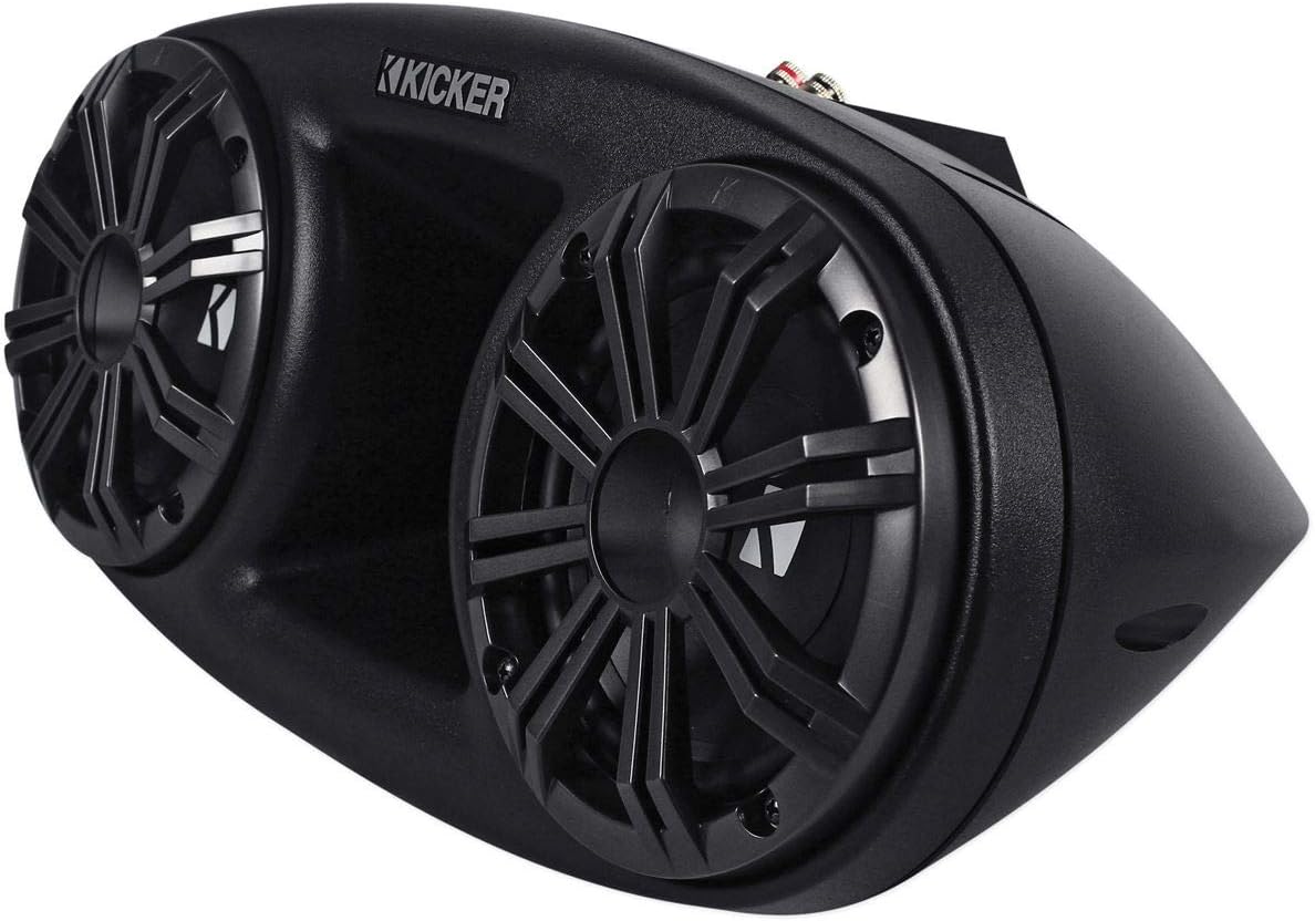 Kicker 41KMT674 300W Peak (150W RMS) 6.75" KMT Series 3-Way Long-Range Tower Speaker System