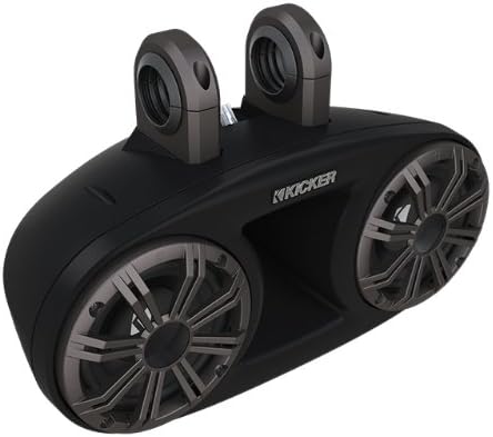 Kicker 41KMT674 300W Peak (150W RMS) 6.75" KMT Series 3-Way Long-Range Tower Speaker System