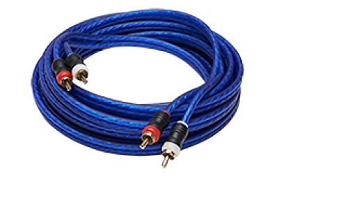 PowerBass ARCA-12 - 12'  3.7m Double Shielded RCA Cable