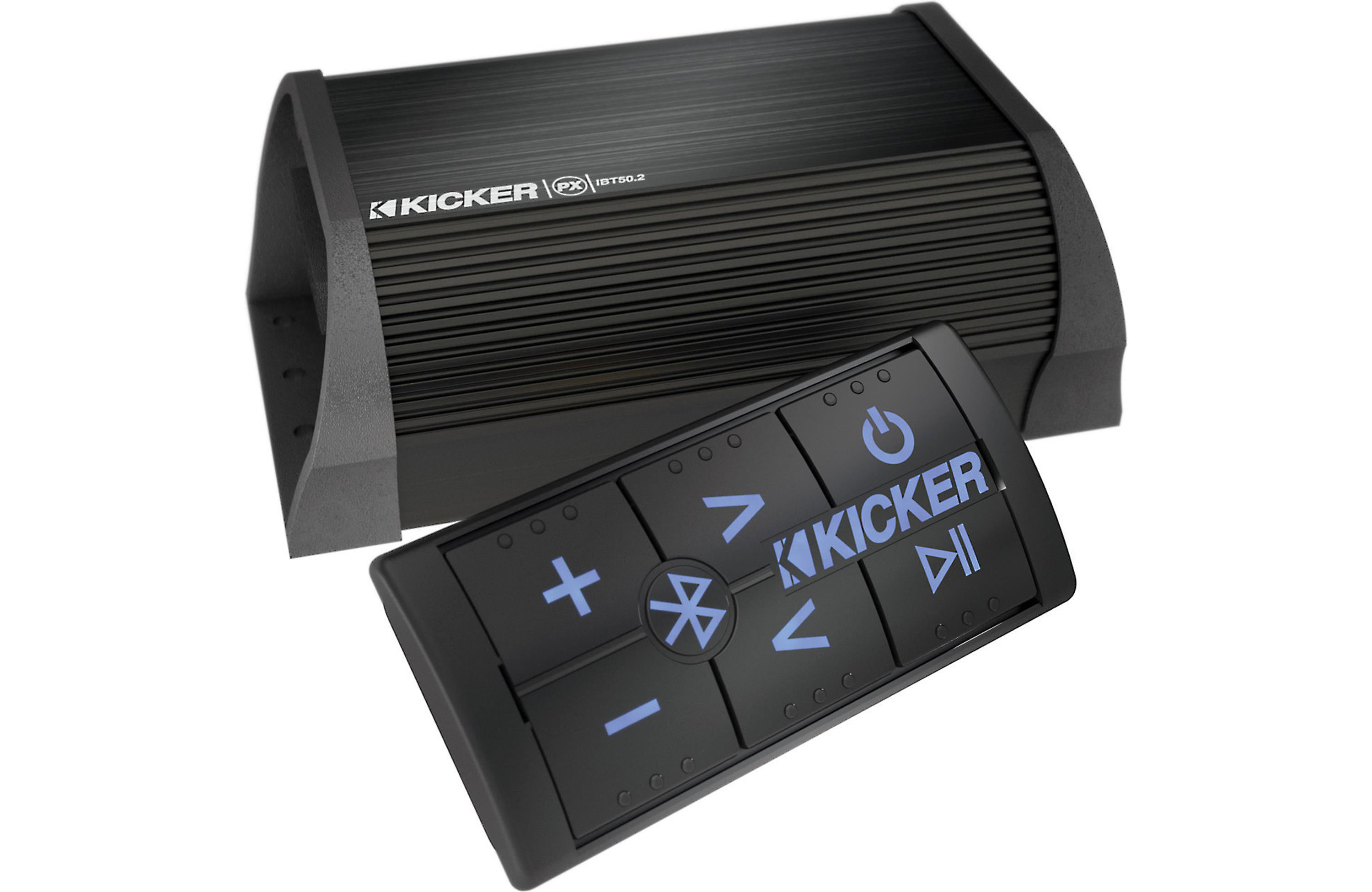 Kicker 40PXIBT50.2 1000w 2 Channel Class D Full-Range Amplifier with Bluetooth
