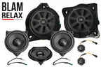 Mercedes C/E CLASS, GLC, S CLASS Premium Speaker and Subwoofer System upgrade BLAM SFK-MB01