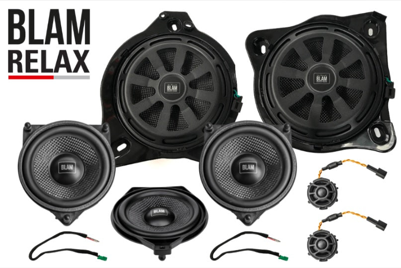 Mercedes C/E CLASS, GLC, S CLASS Premium Speaker and Subwoofer System upgrade BLAM SFK-MB01