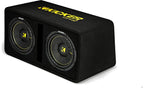 Kicker 44DCWC122 CompC Double 12" Vented 1200W Subwoofer Enclosure
