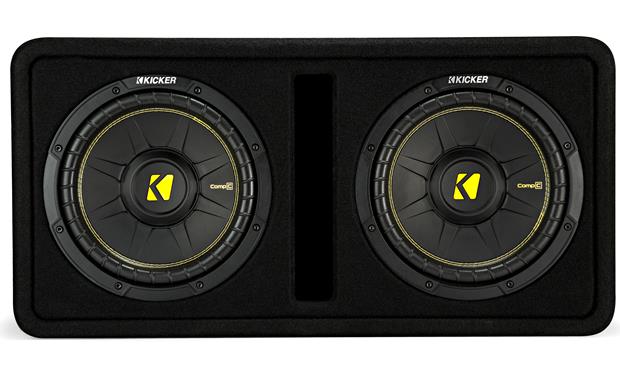 Kicker 44DCWC122 CompC Double 12" Vented 1200W Subwoofer Enclosure