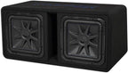 Kicker 44DL7S122 L7 Double 12" Vented 3000W Subwoofer Enclosure