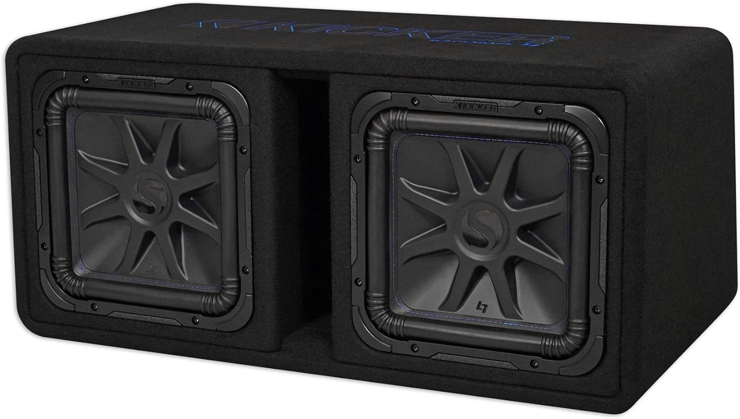 Kicker 44DL7S122 L7 Double 12" Vented 3000W Subwoofer Enclosure