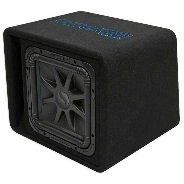 Kicker Solo-Baric L7S122 1500W Max L7S Single 12" Vented Subwoofer Enclosure