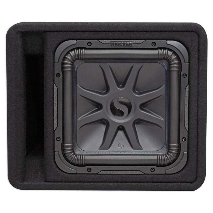 Kicker Solo-Baric L7S122 1500W Max L7S Single 12" Vented Subwoofer Enclosure