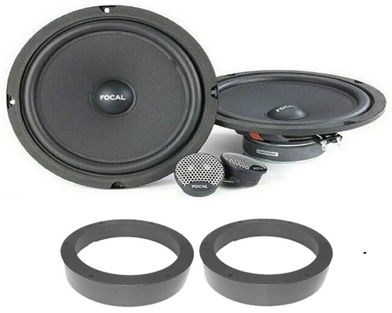 Audi A4, A5 Focal ISU200 Custom Fit 200MM 2-Way Component Speakers