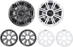 Kicker 45KM654 16.5cm 2-way Flush Mount Coaxial Marine Speakers