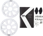 Kicker 45KM654 16.5cm 2-way Flush Mount Coaxial Marine Speakers